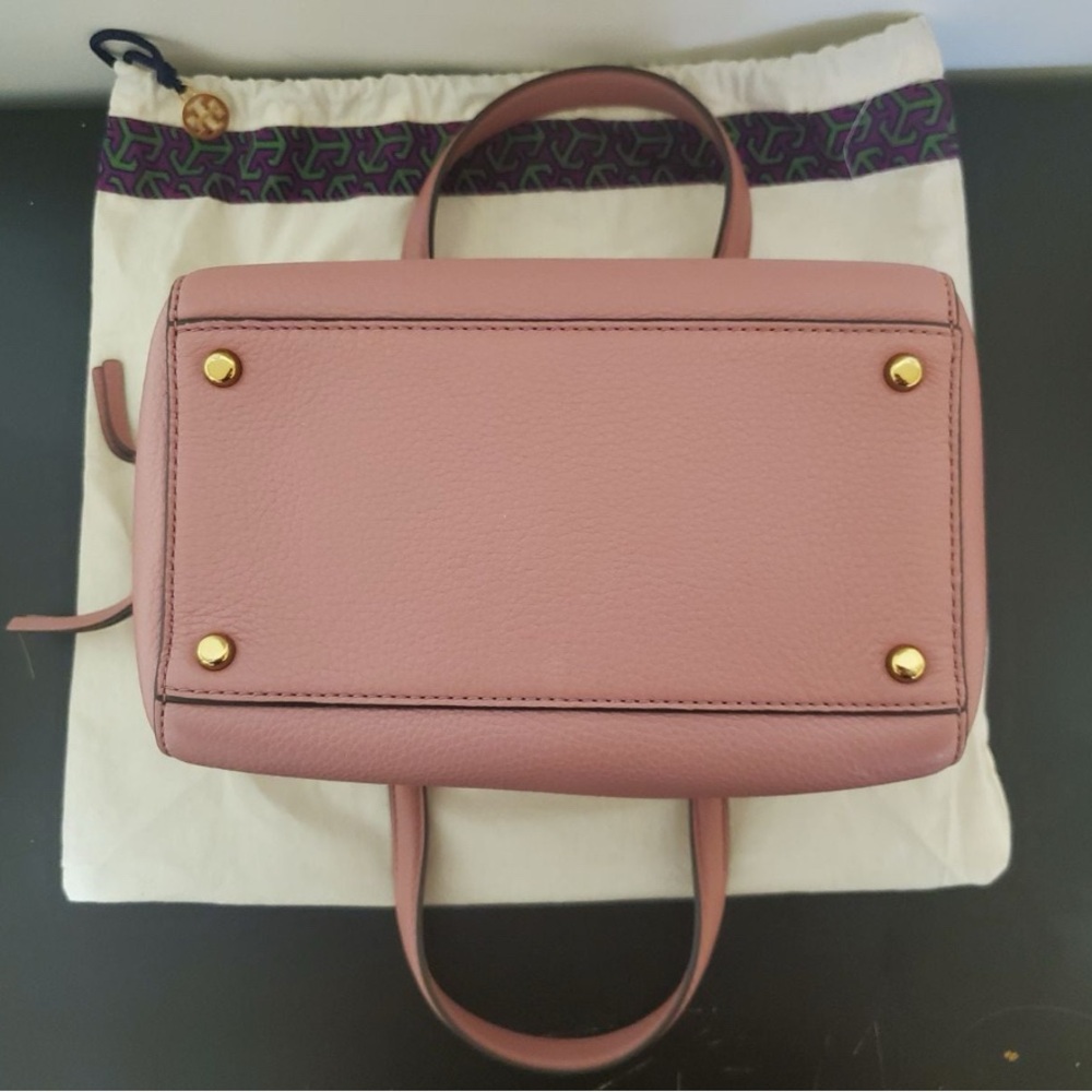 Tory Burch Kira Pebbled Small Satchel - Picture 5 of 11